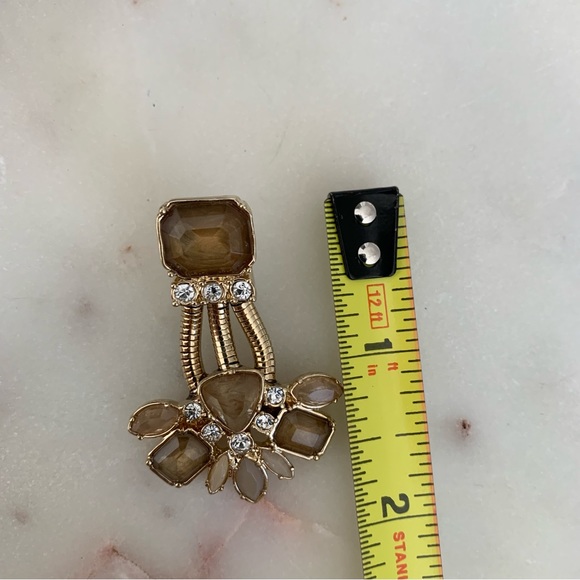 J Crew bold & gorgeous style earrings!! Neutral go with everything col… - Picture 4 of 8